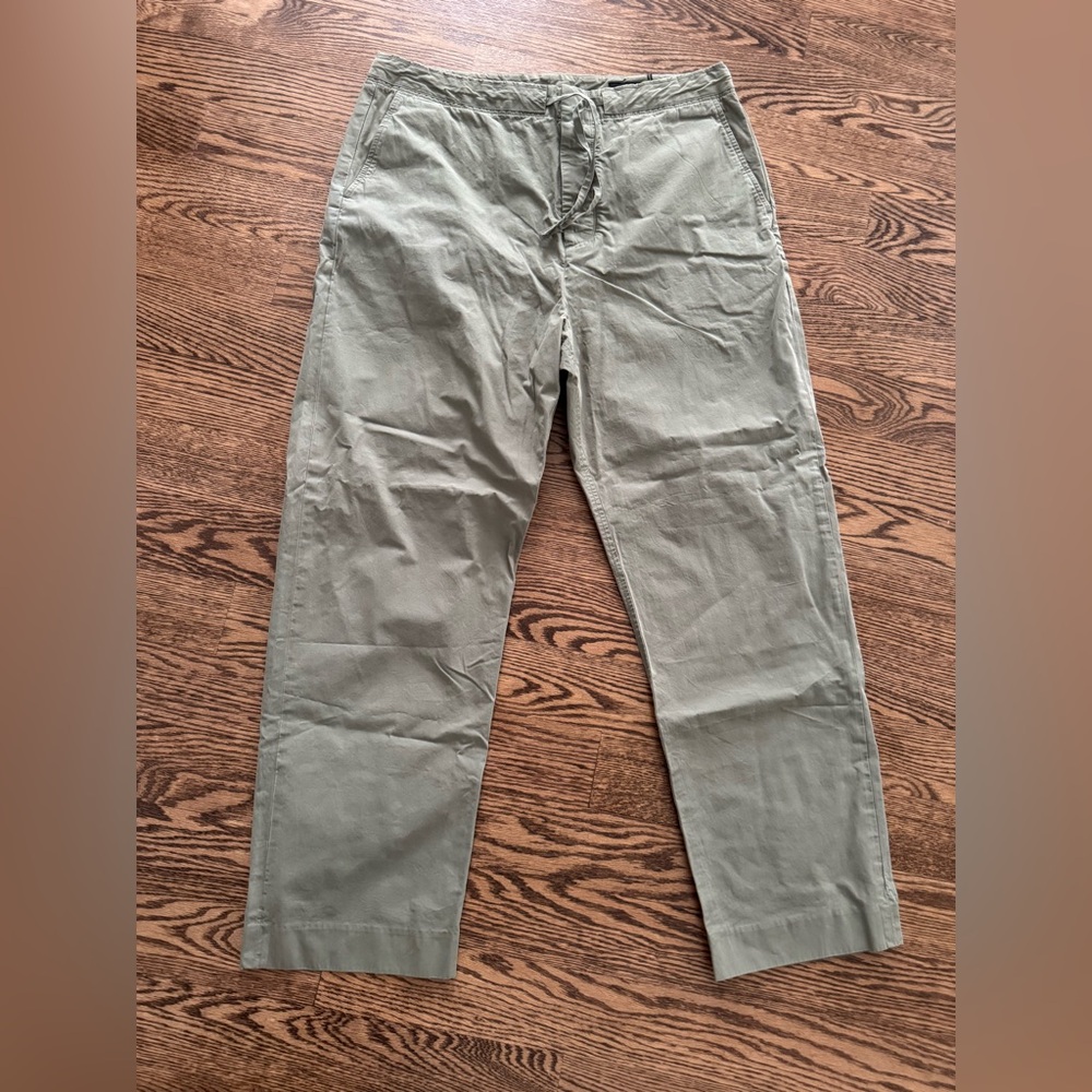 rag & bone Bradford Peached Cotton Pant L Lichen NWT $278